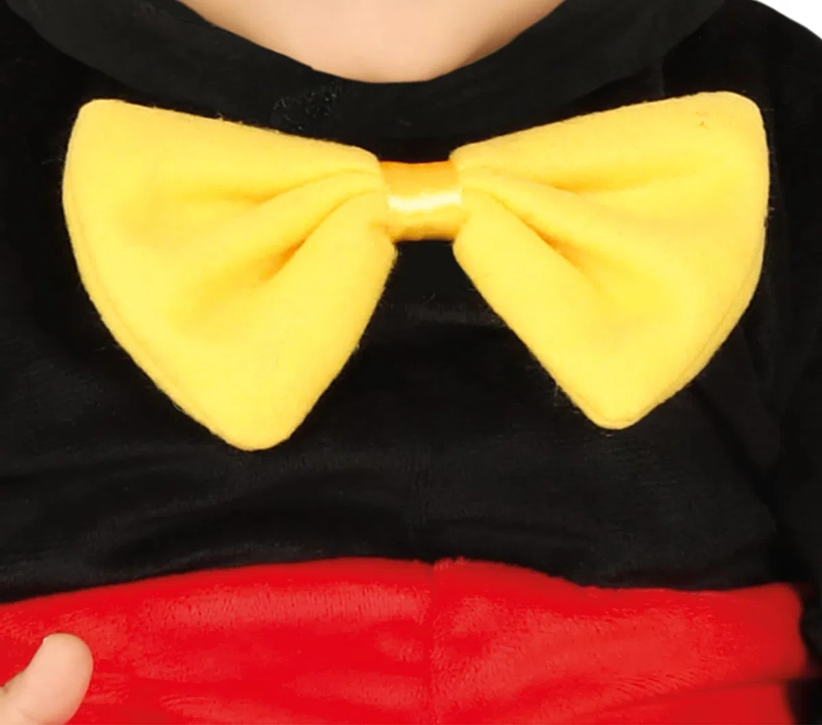 FIESTAS GUIRCA | Costume Topolino per Bambini - Cappello e Abbigliamento per Feste - Costumi da Animali per Halloween, Carnevale e Feste Infantili - Ideale per Bebè e Bambini Piccoli - Nero e Rosso