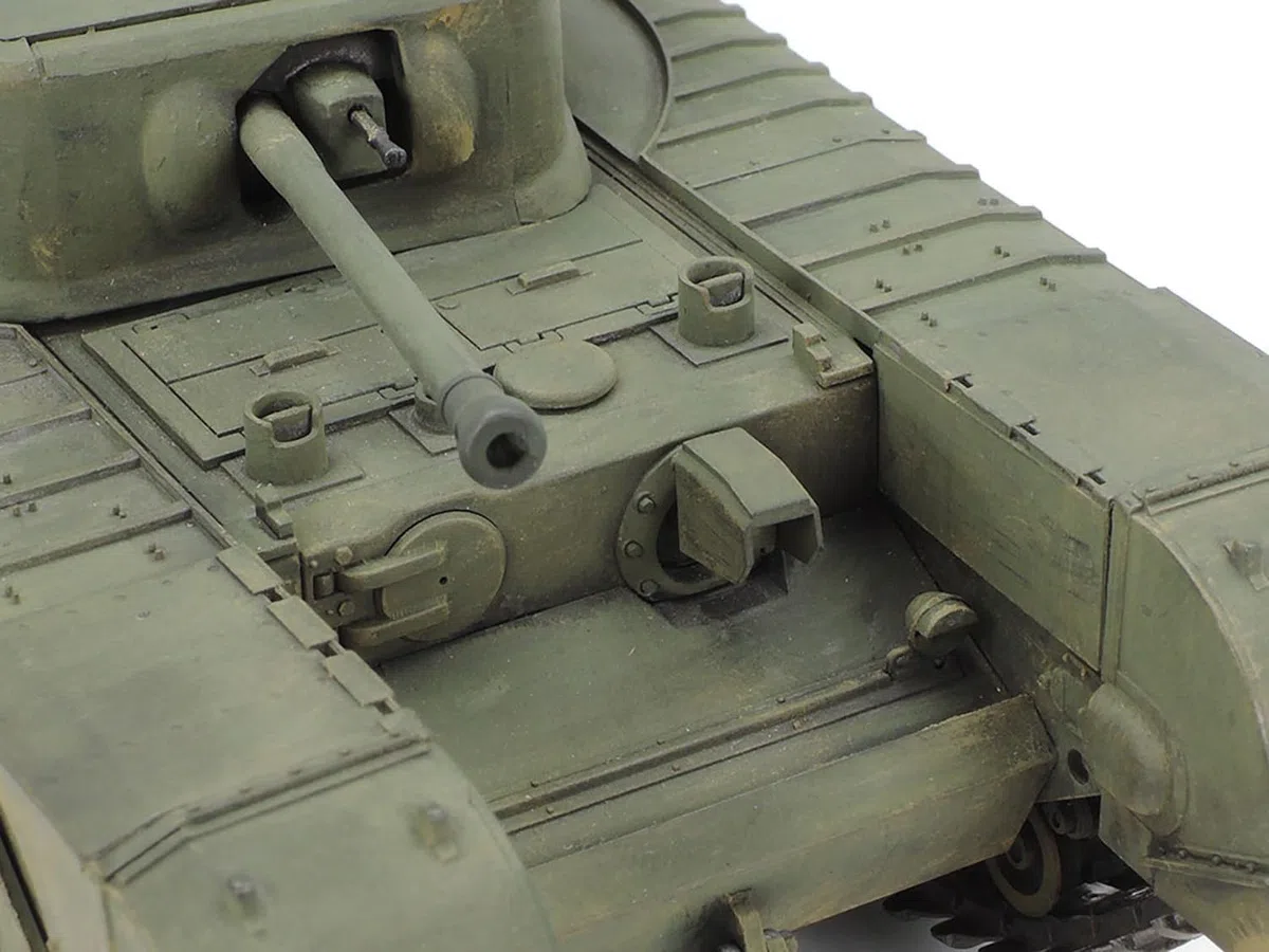 Tamiya 35100 - Kit modellino di carro armato Churchill Crocodile britannico 1/35