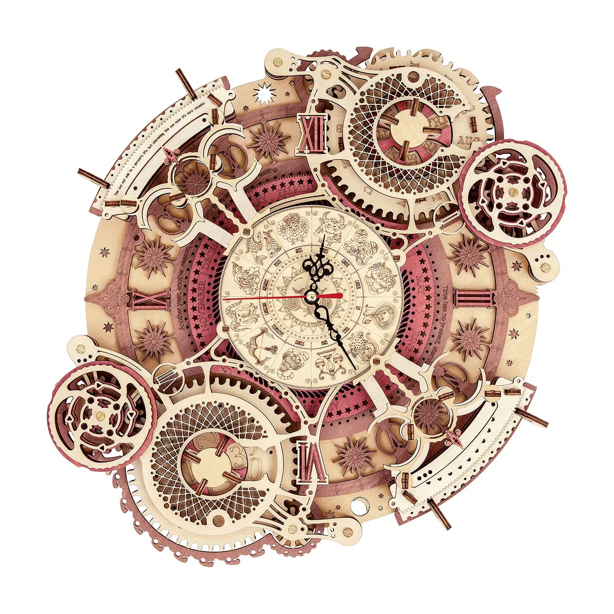 ROKR Puzzle in legno 3D Orologio Modellismo da costruire per adult Decorazione per la casa Regalo(LC601)