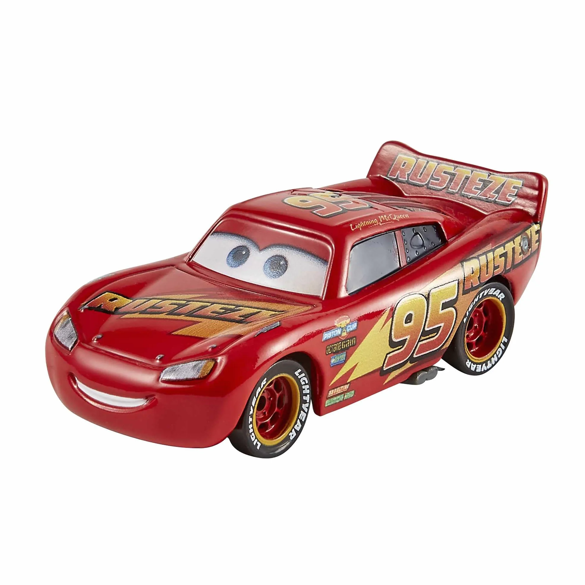 Mattel Disney Pixar Cars- Confezione da 3 Veicoli Radiator Springs, con Macchinine Saetta McQueen, Sceriffo e Cricchetto, Giocattolo per Bambini 3+ Anni, HBW14
