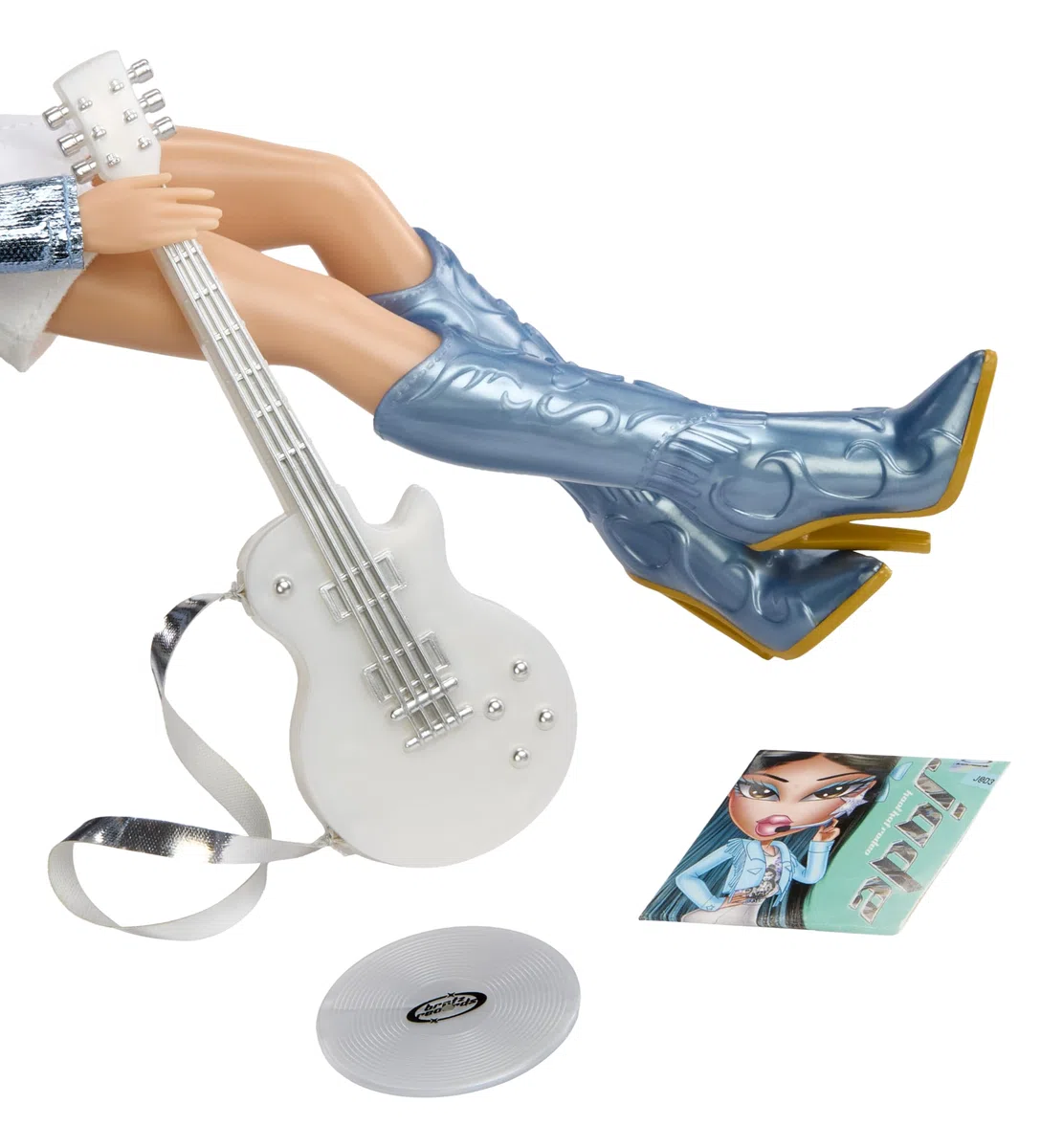 Bratz Pop Starz Jade - Bambola fashion con charm da collezione, outfit e accessori musicali
