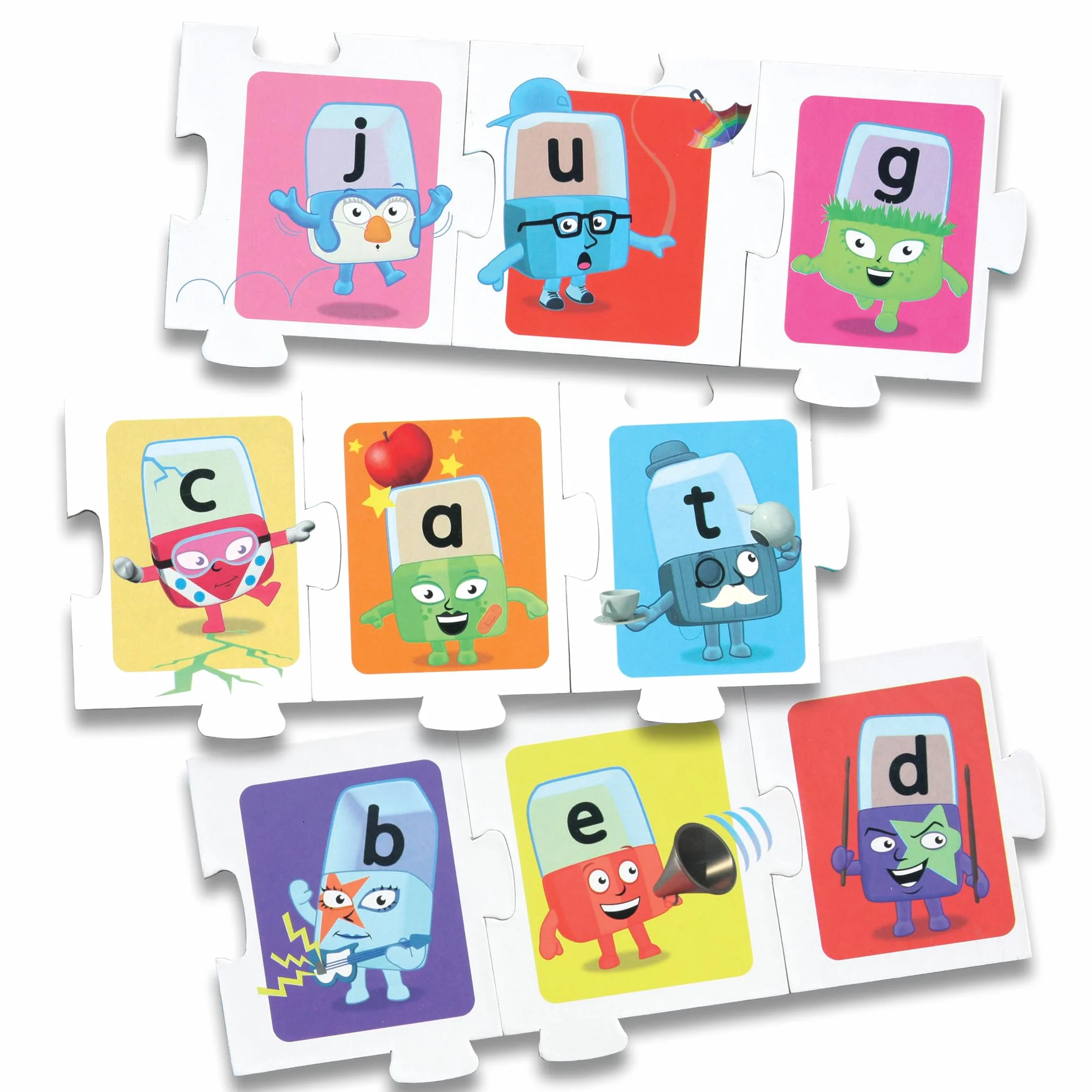 ALPHABLOCKS - AN26 - Jigword, Rainbow Multicolor