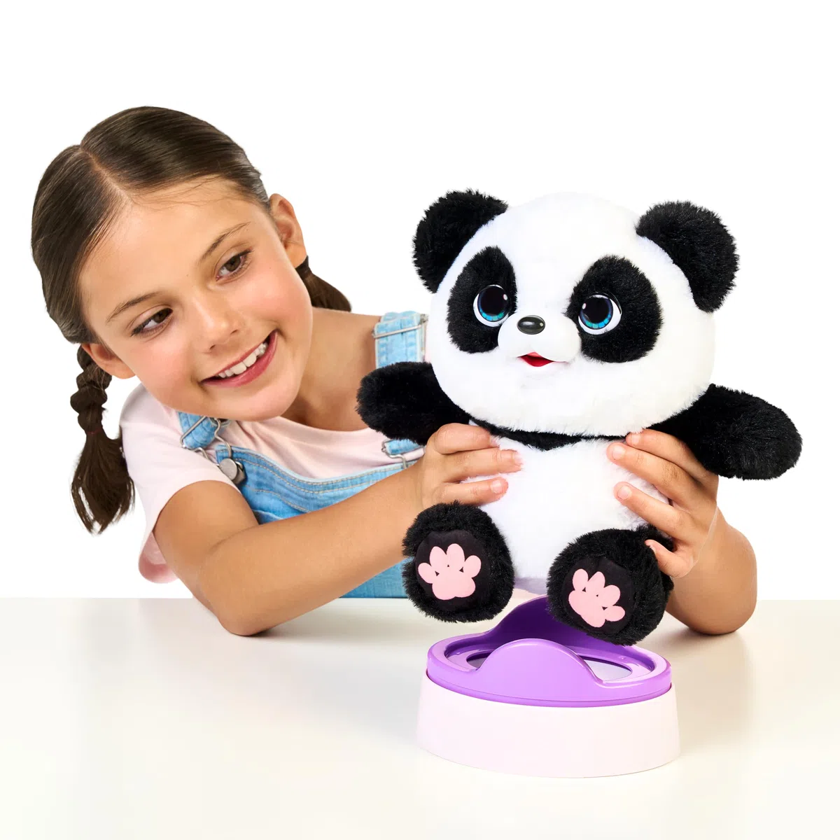 Little Live Pets My Baby Panda ChuChu | Panda interattivo con Oltre 50 Suoni e reazioni; si muove le zampe, Fatto e ride; Contiene un barattolo; ricomincia all'infinito (30 cm)
