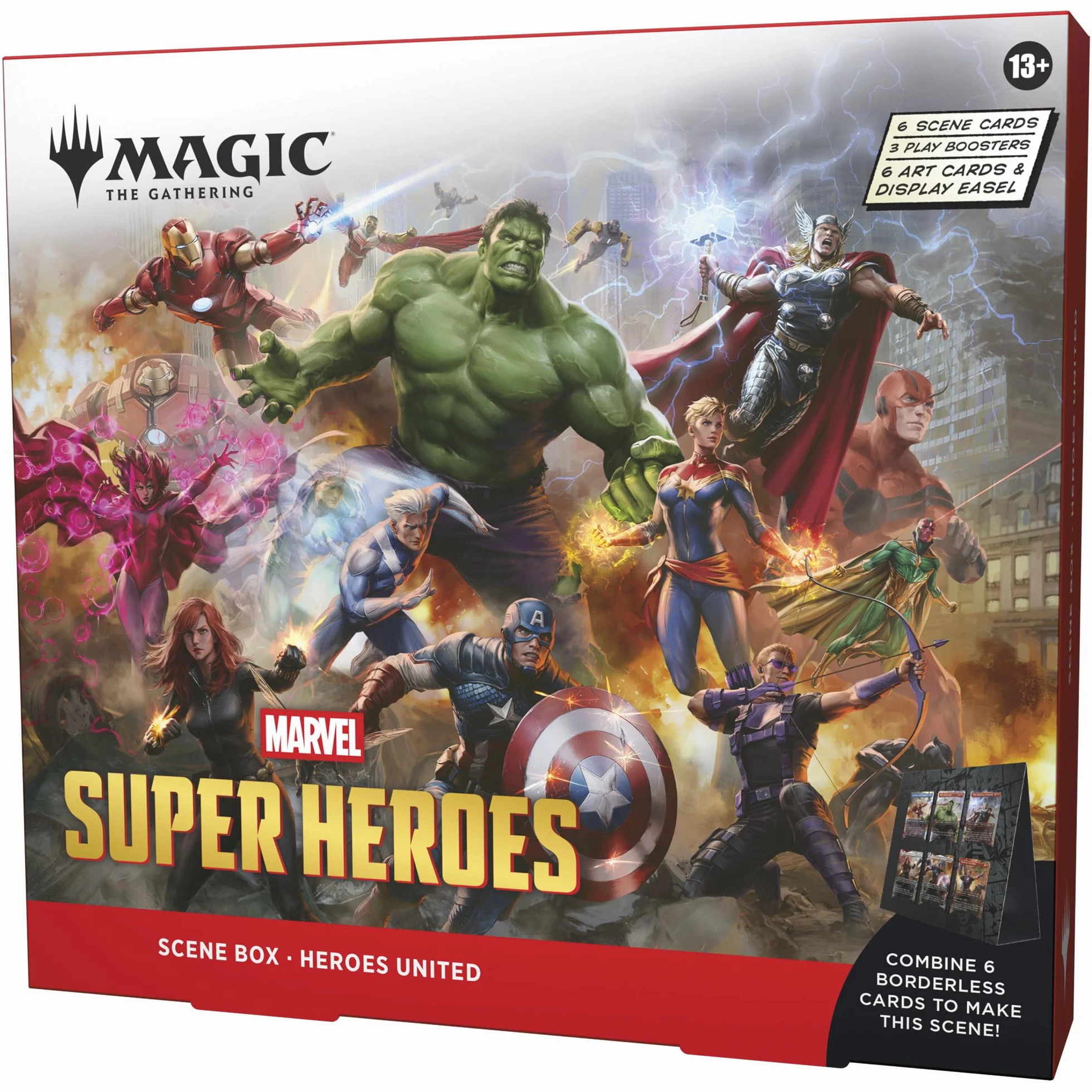Confezione scena di Magic: The Gathering - Marvel Super Heroes - Eroi Riuniti (Versione Inglese)