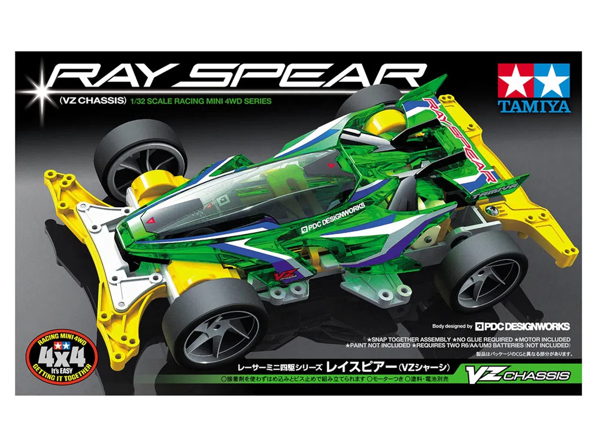 Mini 4WD 4 X 4 Item 18099 Ray Spear Telaio VZ Chassis
