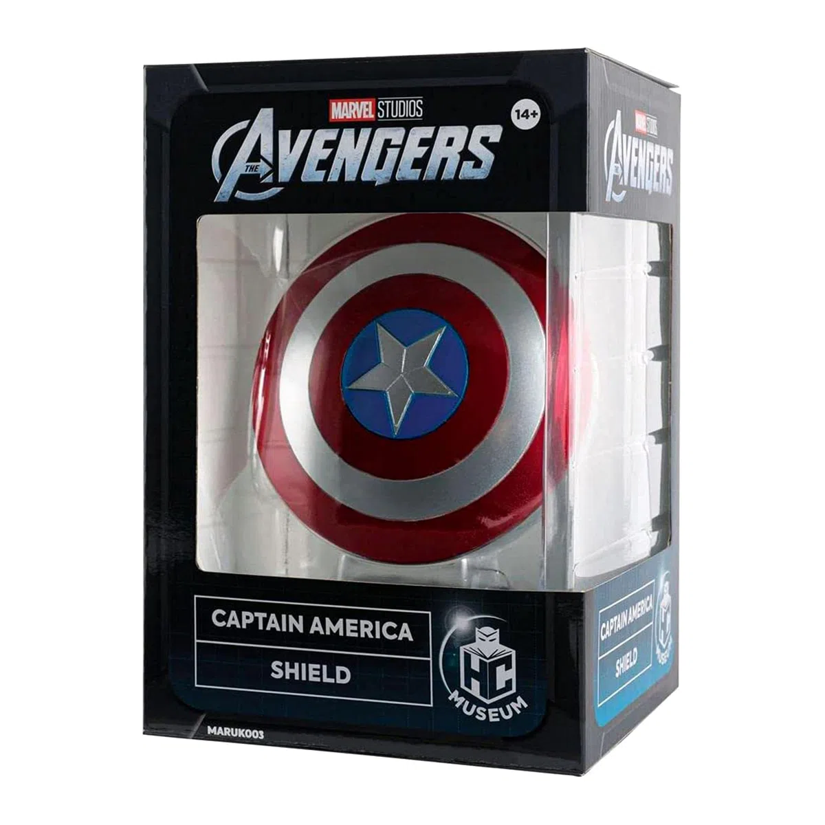 EAGLEMOSS Eaglemoss Replica dello scudo di Capitan America, 17 cm, Multicolore