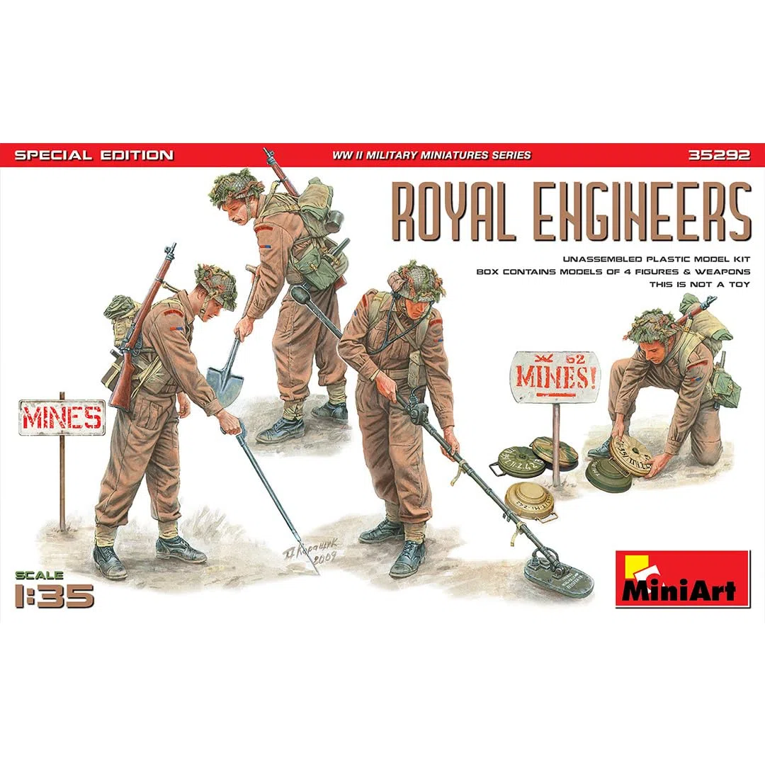 Miniart - 35292 1:35 Royal Engineers (Spec Edit)