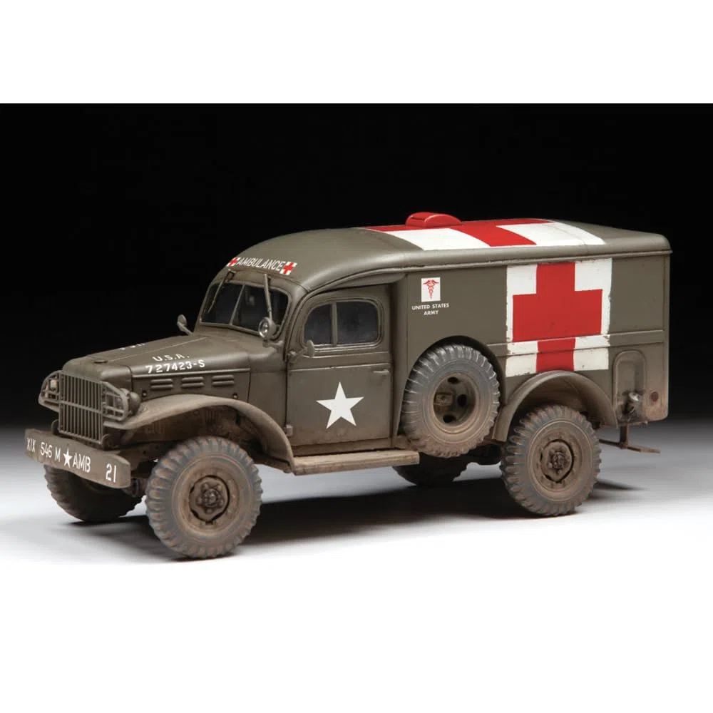 Zvezda - 1/35 WC-54 Ambulance - Modellismo in plastica - Scala: 1:35