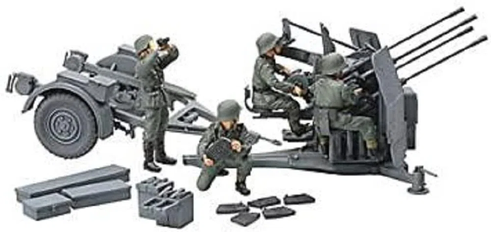 German 20 mm Flakvierling 38 1:48