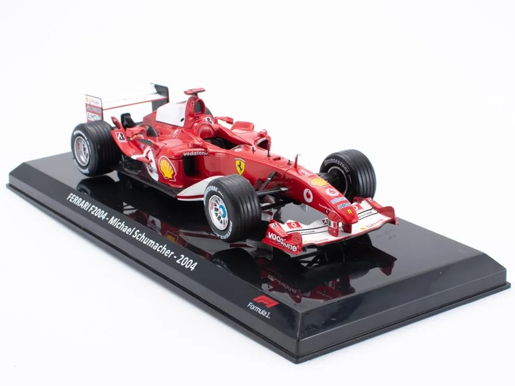 OPO 10 - Vettura di Formula 1 1/24 Compatibile con Ferrari F2004 - Michael Schumacher - 2004 - OR033
