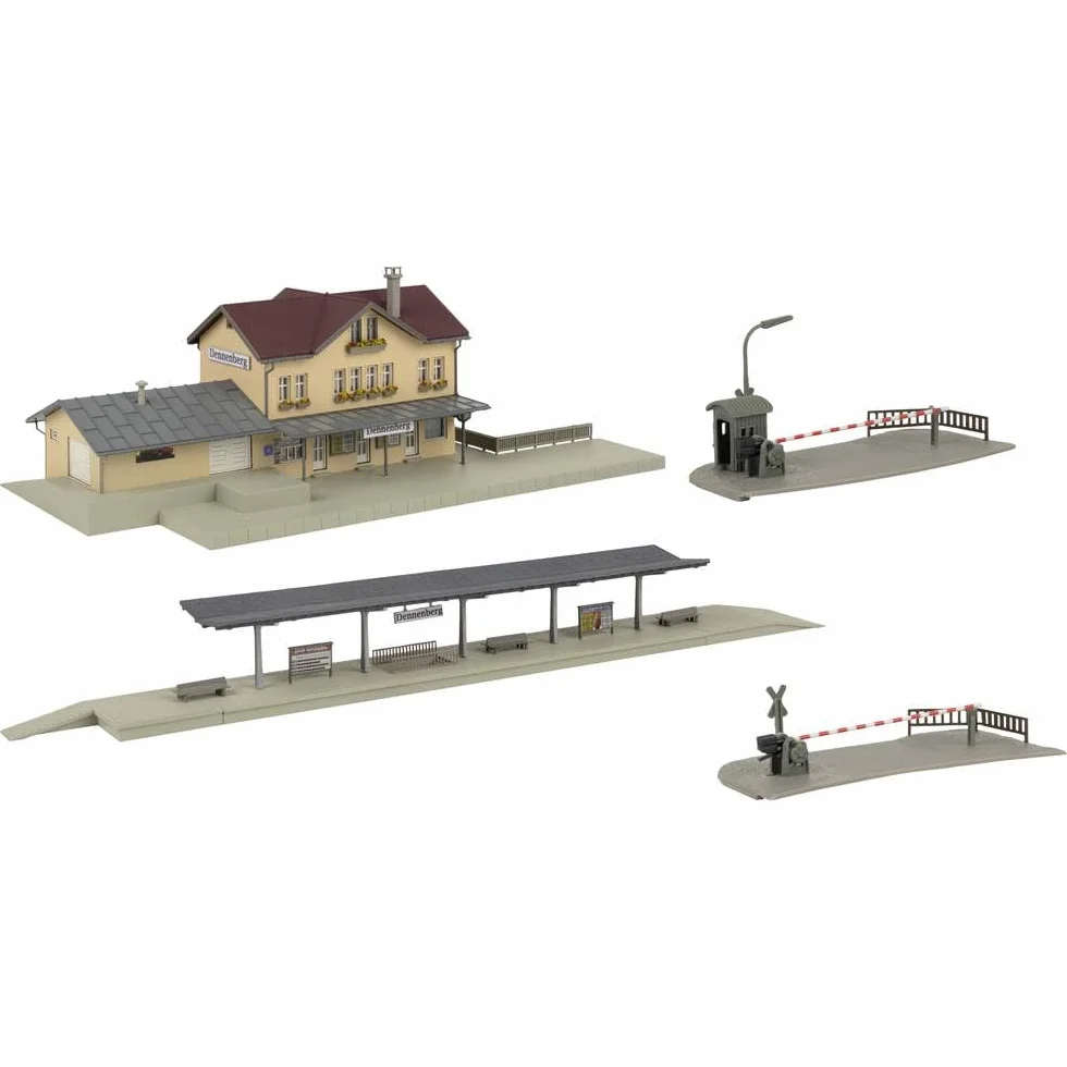FALLER 239007 N Kit Azione Stazione Dennenberg Scartamento N