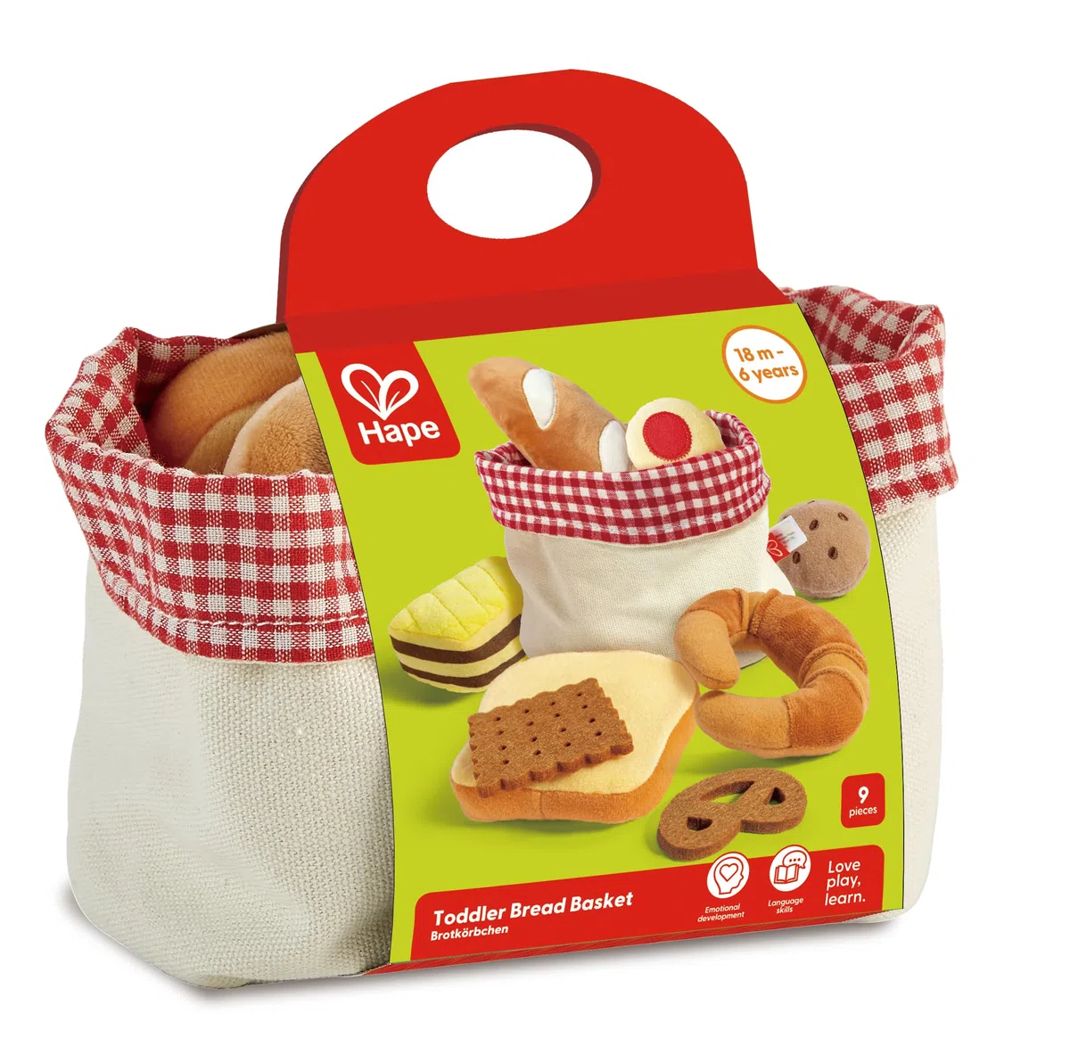 Hape E3168 - Cesto di Pane per Bambini