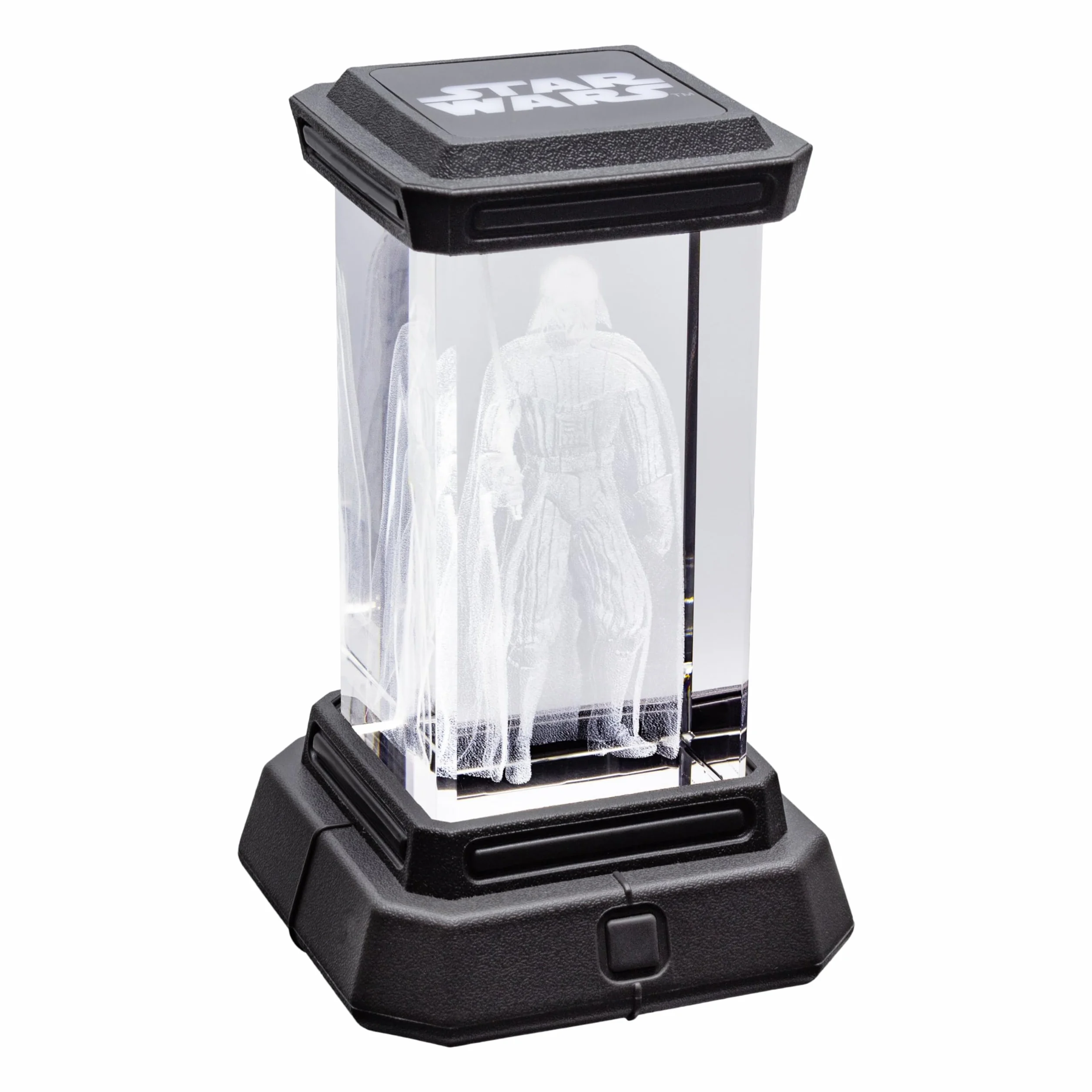 Lampada 3D Olografica Darth Vader Luce LED Collezionabile Ufficiale Star Wars, Accessorio da Scrivania & Regalo
