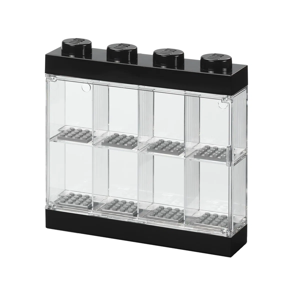 Lego Star Wars Minifigure Display Case Nero, 4.6x4.6x4.3 cm