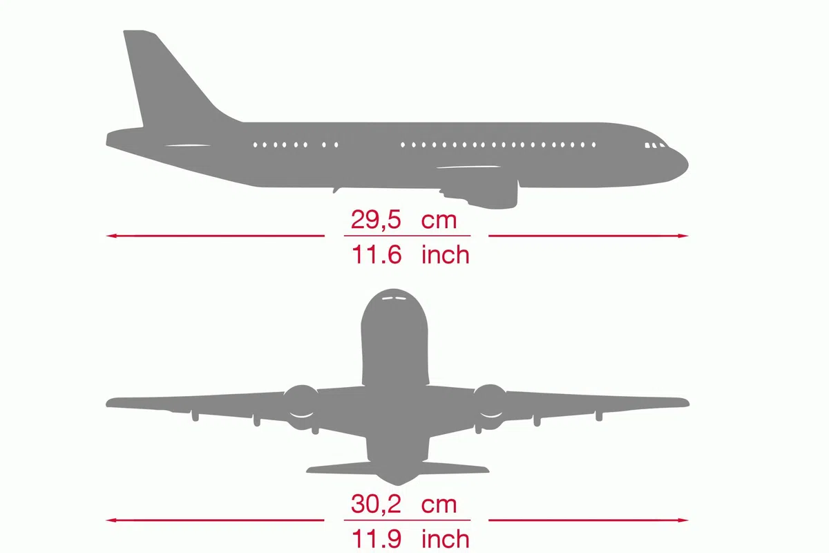 Herpa modello di aereo Qantas Airbus A330-200 "Pride is in the Air" in scala 1:200 - Snap-Fit, pezzo da collezione, miniatura deco, statuetta con supporto in plastica