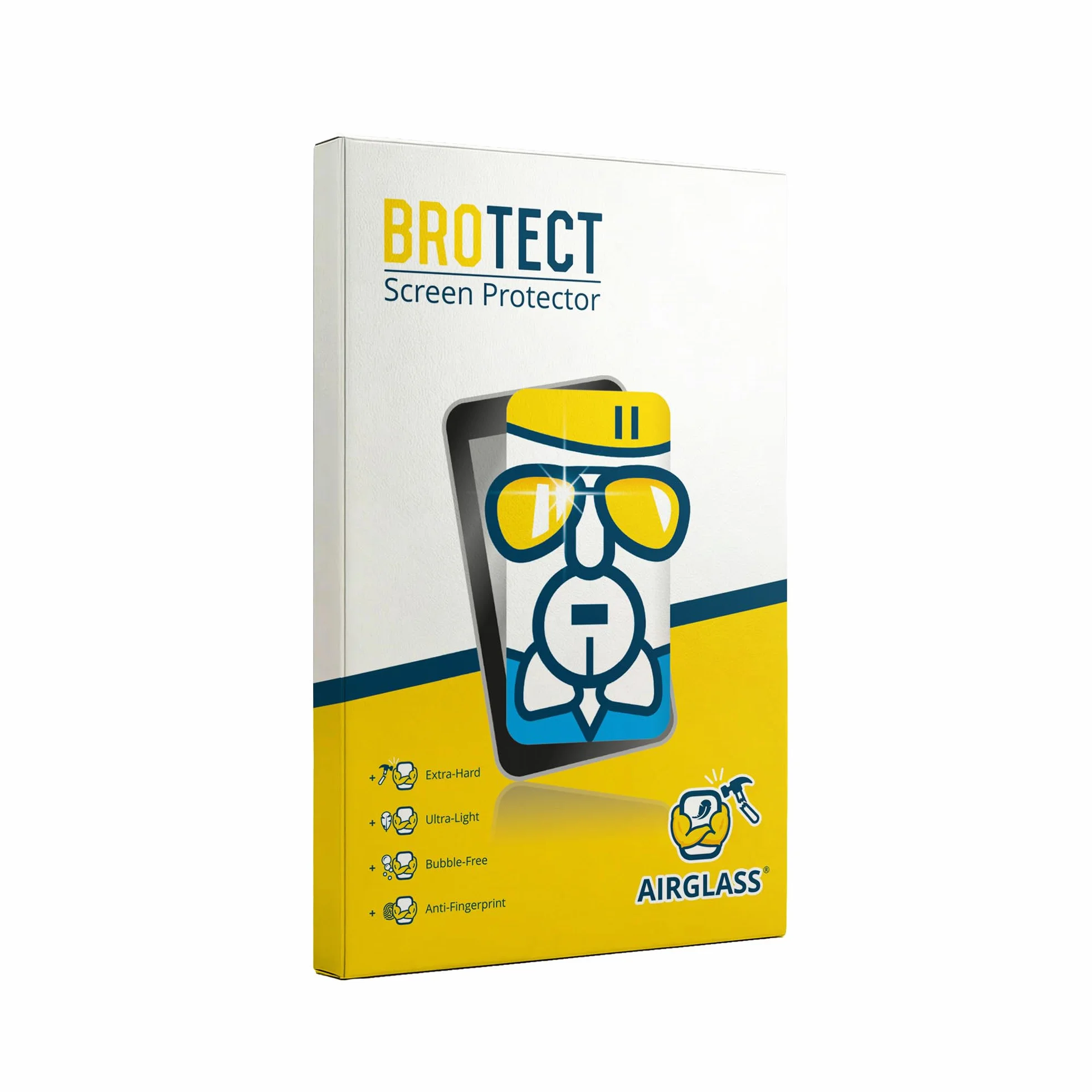 brotect Pellicola Protettiva Vetro per Clementoni Clempad 8" PRO Protezione Schermo (3 Pezzi) [Durezza Estrema 9H, Chiaro]