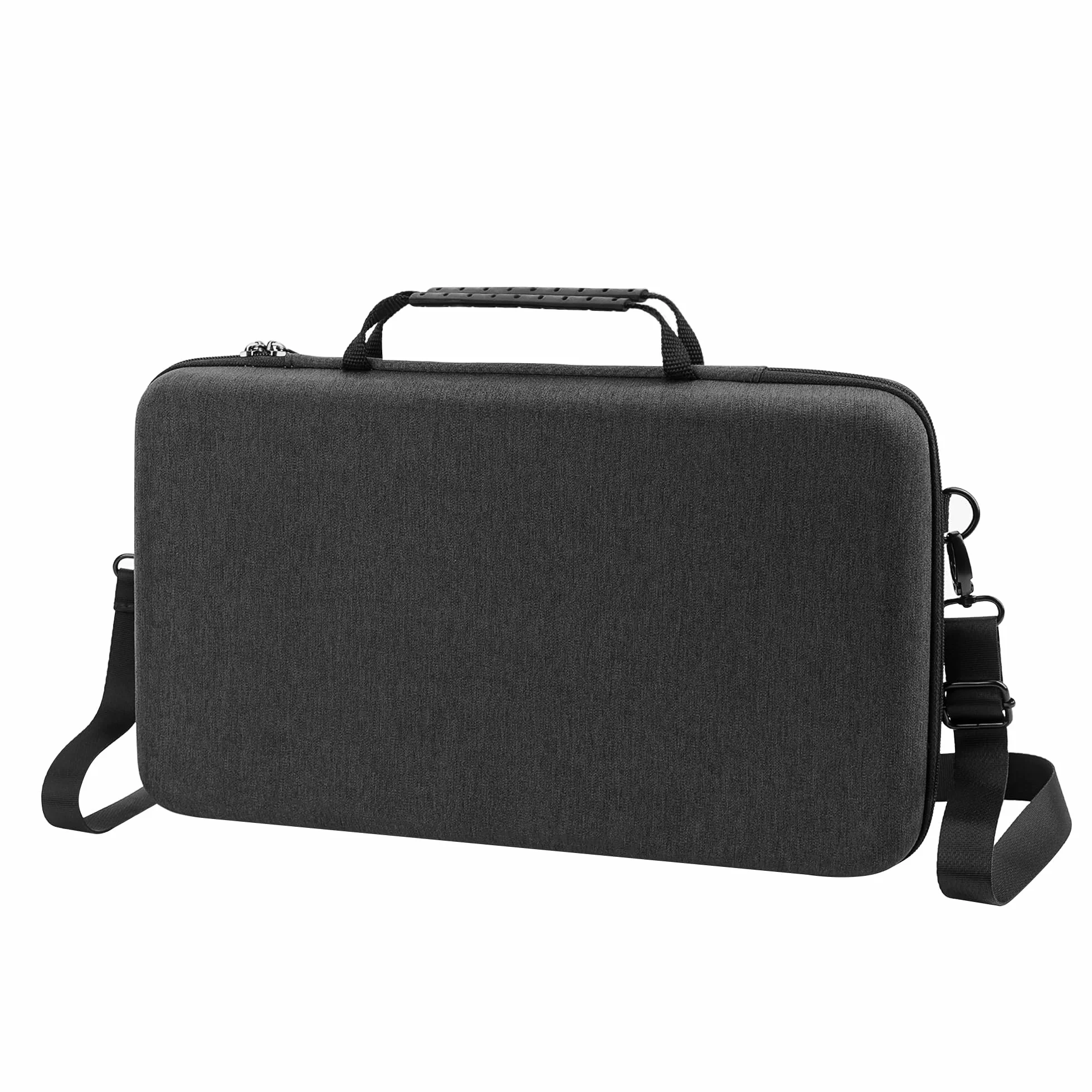 GEEKRIA Custodia rigida da viaggio, borsa protettiva EVA, compatibile con Blackmagic Design Davinci Resolve Micro Color Panel (grigio scuro)