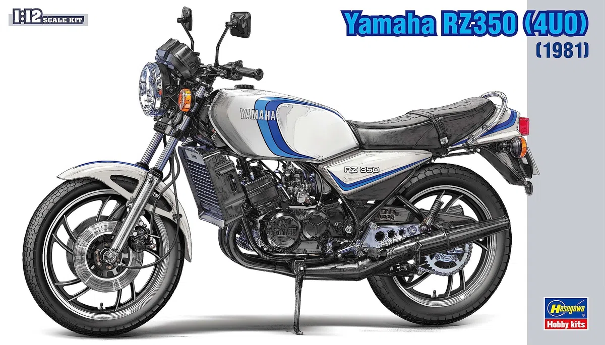 Hasegawa BK15 1/12 Yamaha RZ350 1981 - Kit modellino multicolore