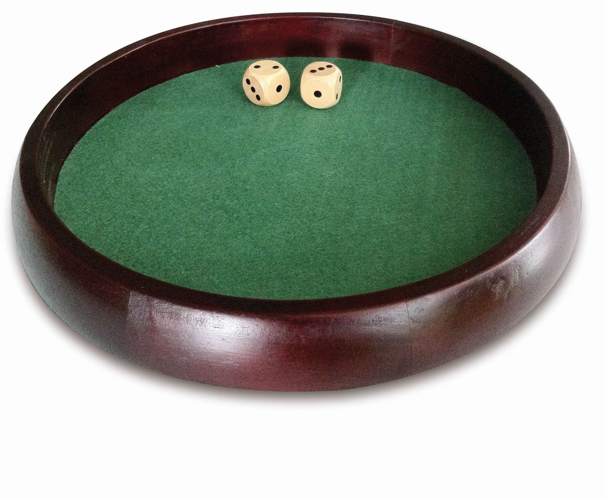 Engelhart - 300807 - Gioco da Tavolo Pokerpiste - Pista per Gioco Dadi 34 cm - Divertimento Garantito