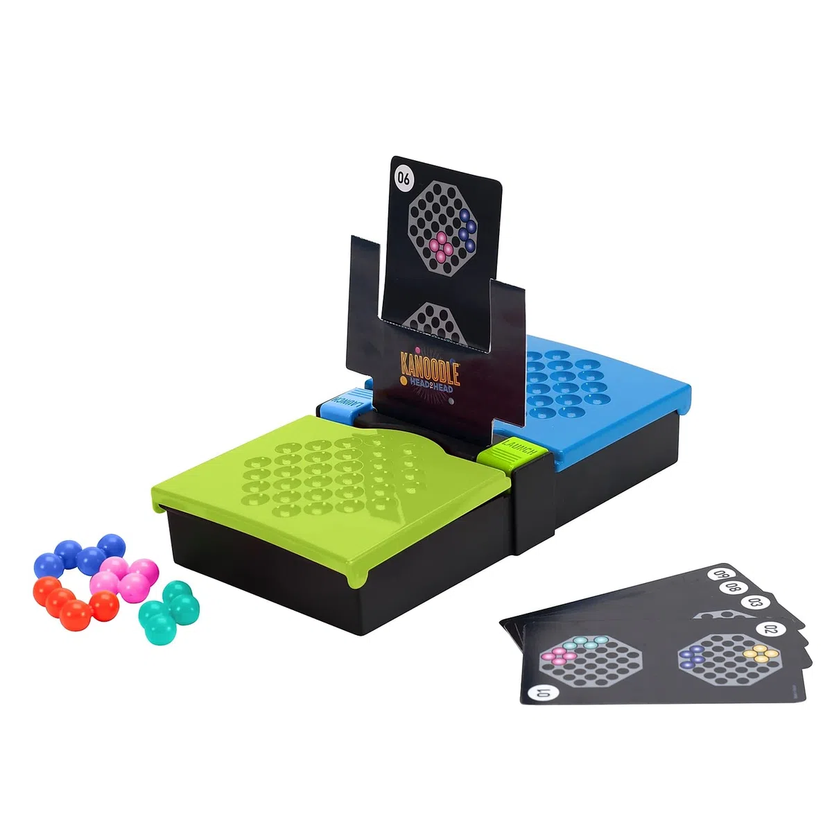 Learning Resources Kanoodle Testa a Testa, 7+ Anni, Gioco di Puzzle Logico per 2 Giocatori con 80 Sfide, Divertimento e Problem Solving