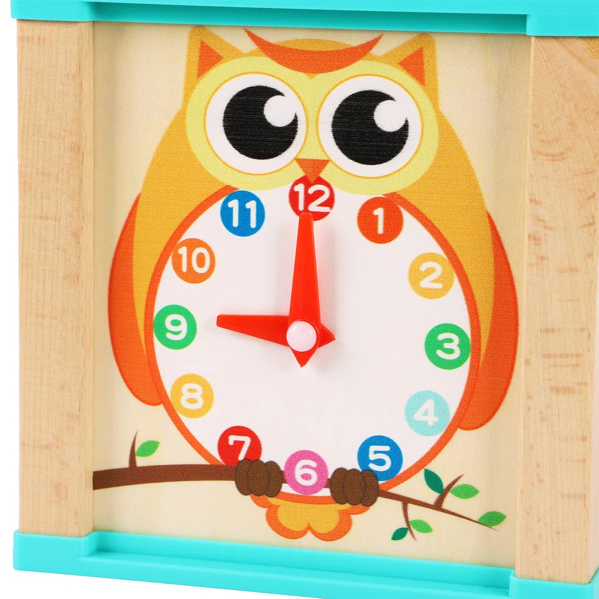 TOWO - Cubo di attività in Legno con Perline Labirinto, 5 attività, Montagne Russe, Ingranaggi, Ingranaggi, Orologio a Zig Zag, Giocattoli educativi per Bambini, Giocattoli educativi in Legno per