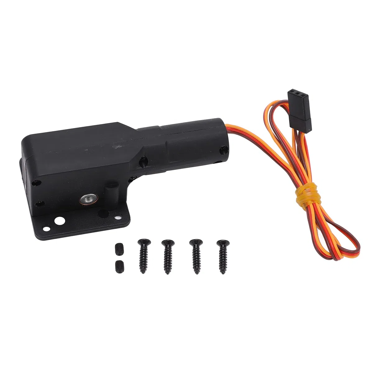 Naroote Carrello di Atterraggio Retrattile Elettrico Assorbimento degli Urti Leggero e Durevole per Velivoli Ad Ala Fissa per Aereo RC da 1,2 M,