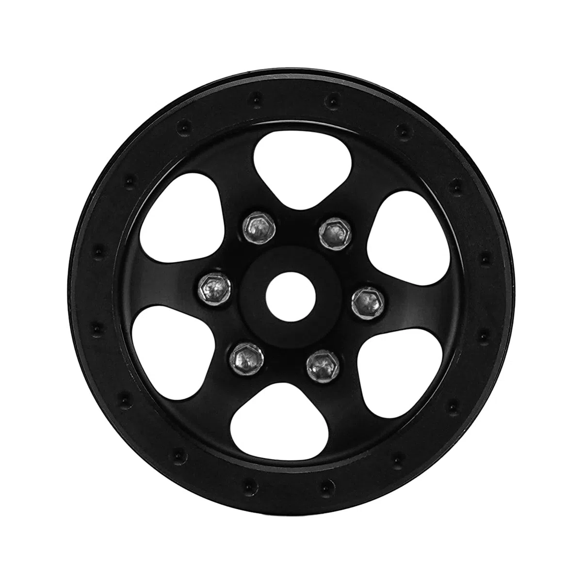 INJORA Cerchi in Alluminio con Beadlock 1.0" Offset Negativo per TRX4M Ascent18 SCX24 FCX24 1/24 1/18 RC Crawler