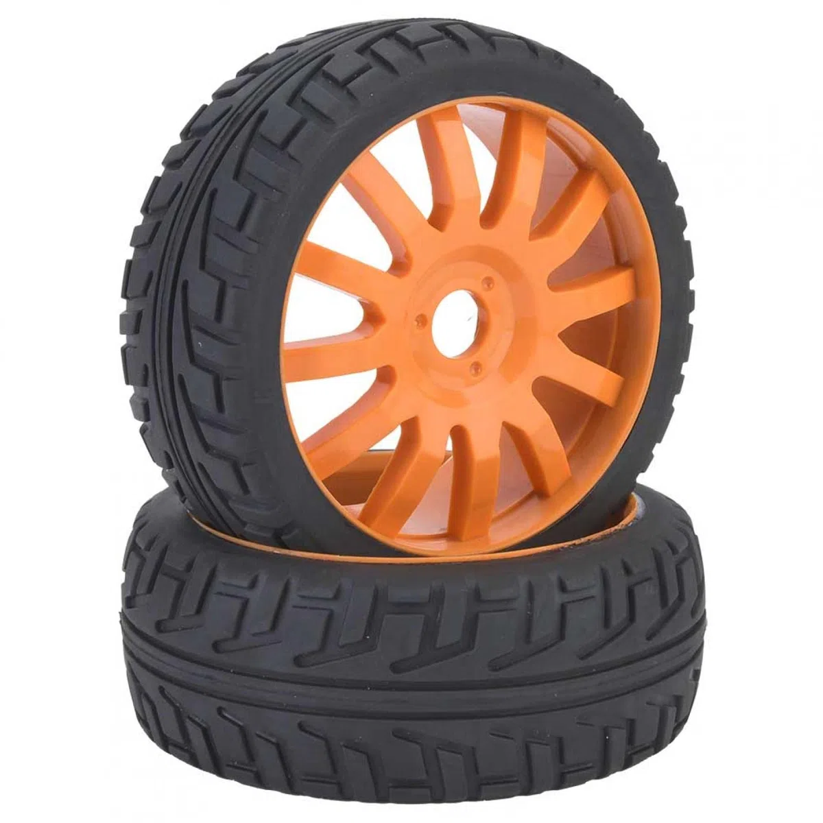 Pneumatici Auto Rc, 1/8 Fuoristrada Ruote Gommate e Veicoli Parti Ruota per Gomma del Camion Accessorio Buggy Corsa Pezzi in Modello di Telecomandato Carrello Ricambio Gomme Mozzo Wheel Anteriore