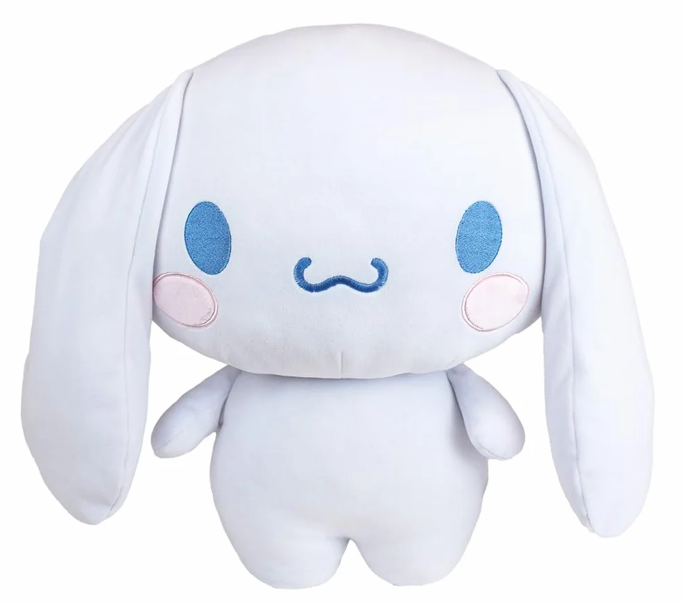 Jemini | Peluche Cinnamoroll 40 cm | Cuscino Soffice | Doudou Baby | Licenza Ufficiale Sanrio | Morbido peluche lavabile | Giocattolo di risveglio dalla nascita | Idea Regalo Bambino | 024566