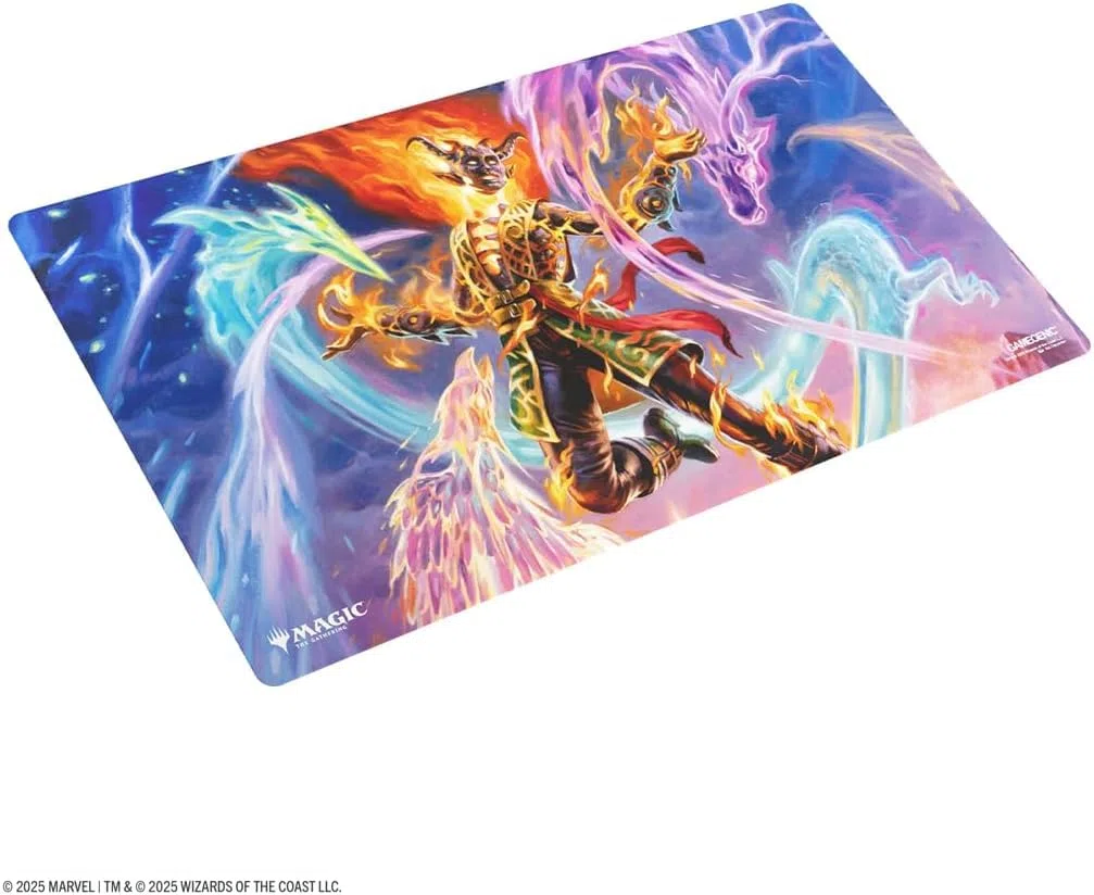 Gamegenic MTG Lorwyn Eclipsed Playmat Ashling The Limitless, accessorio da gioco, tappeto stampato a colori, multilingue