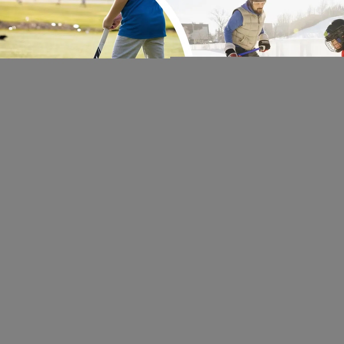 Generisch Set da hockey per bambini, mazza da hockey e palline | set da hockey per principianti e ragazze