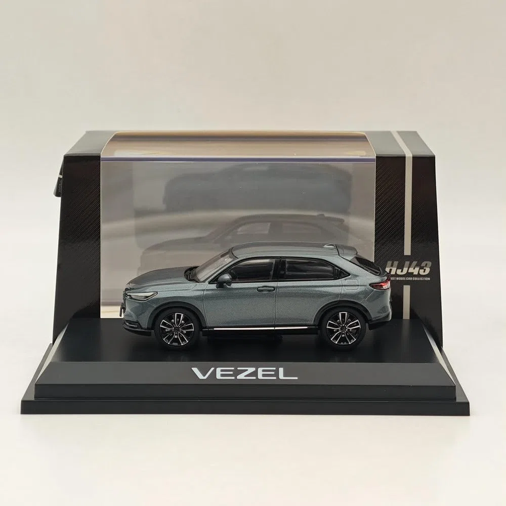 Hobby Giappone 1/43 VEZEL Meteoroid Grigio Metallic Diecast Modelli Auto Collezione Limitata Auto Giocattoli Regalo HJ431002GM