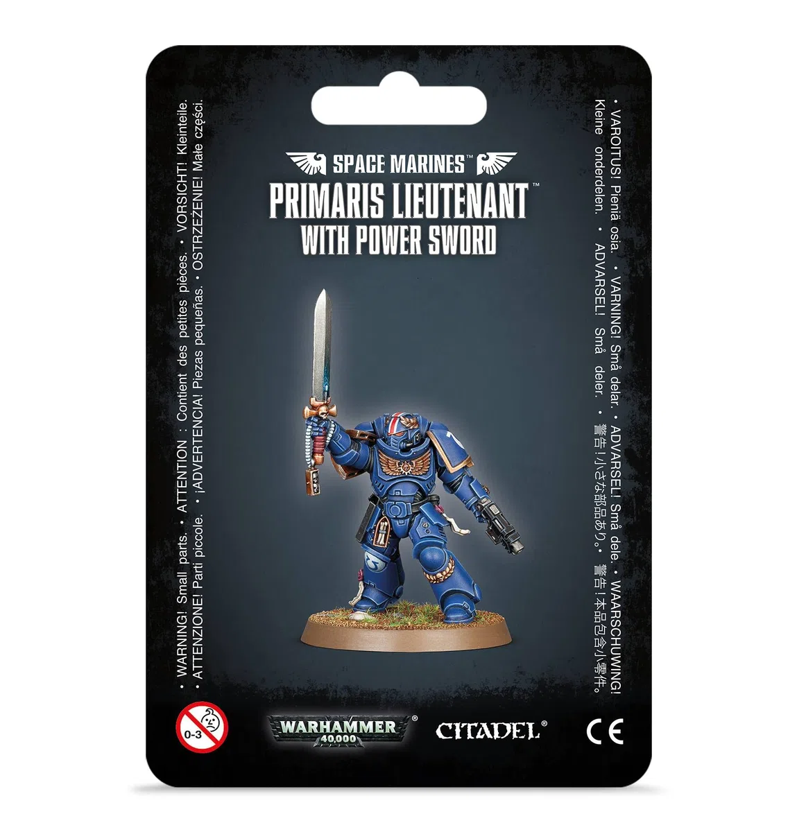 Warhammer 40,000 - Space Marine Primaris Lieutenant with Power Sword