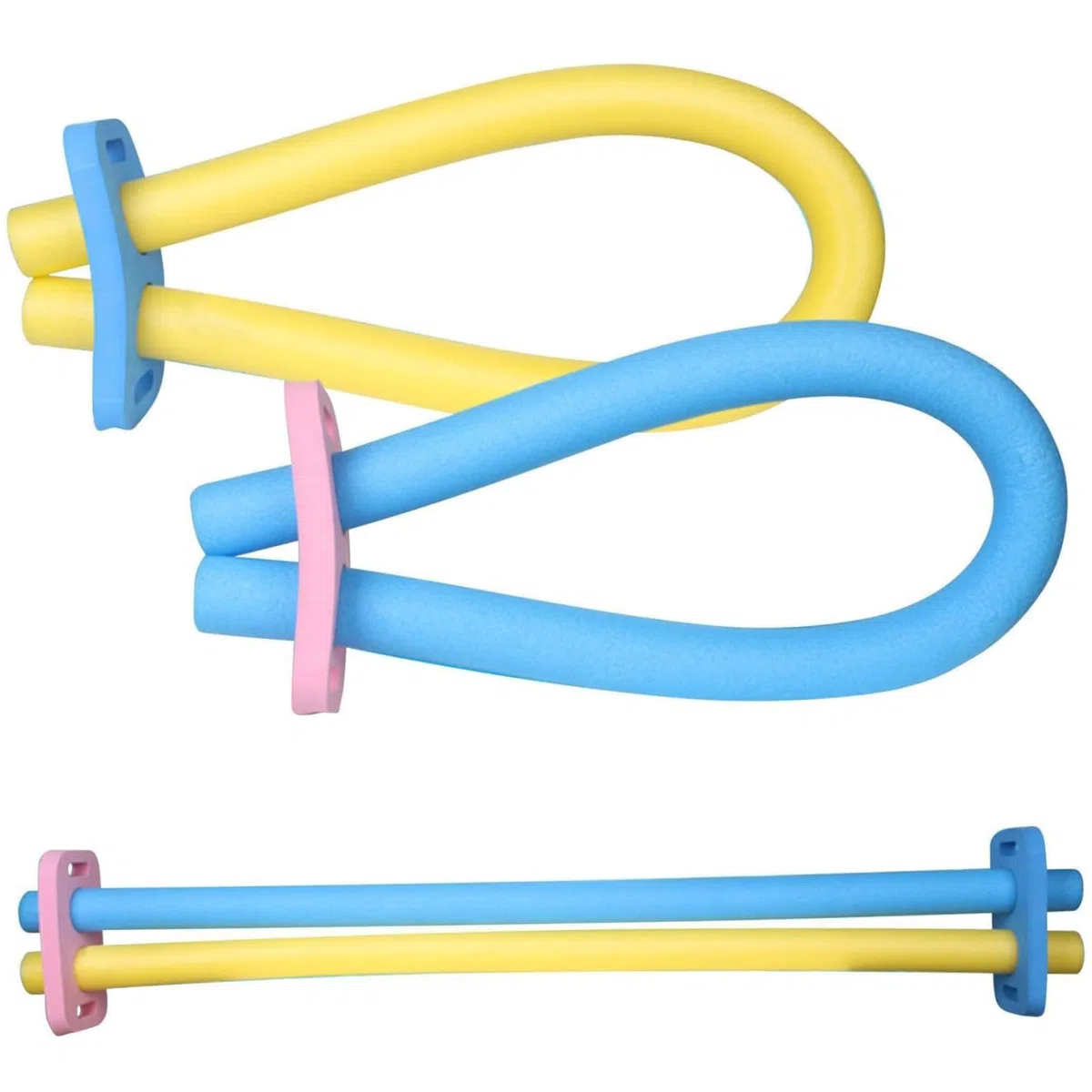 Noodles per piscina sfusi, 2 pezzi di noodles per piscina con connettori a doppio foro, schiuma Eva ad alta galleggiabilità, 2, 36 pollici - Sfusa