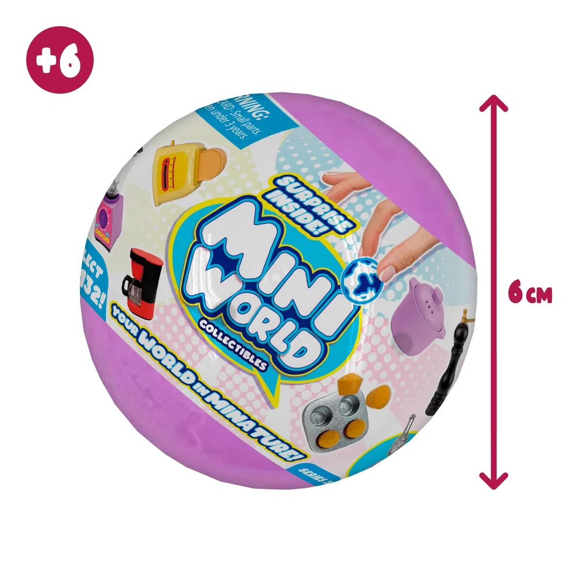 Bizak Mini World Accessori da Cucina, Capsule Sorpresa con Mini Collezionismo, Utensili e Decorazioni, 132 Articoli per Completare la Tua Cucina, Bambini e Ragazze +6 Anni (64509002)