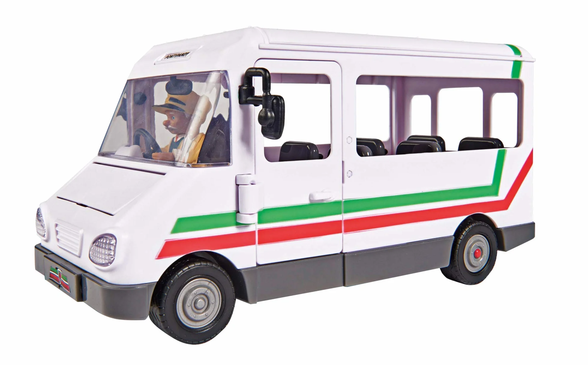 Sam il pompiere Fireman Sam veicolo il Trevors Bus Autobus lungo 20 cm con figura di Trevor circa 6cm
