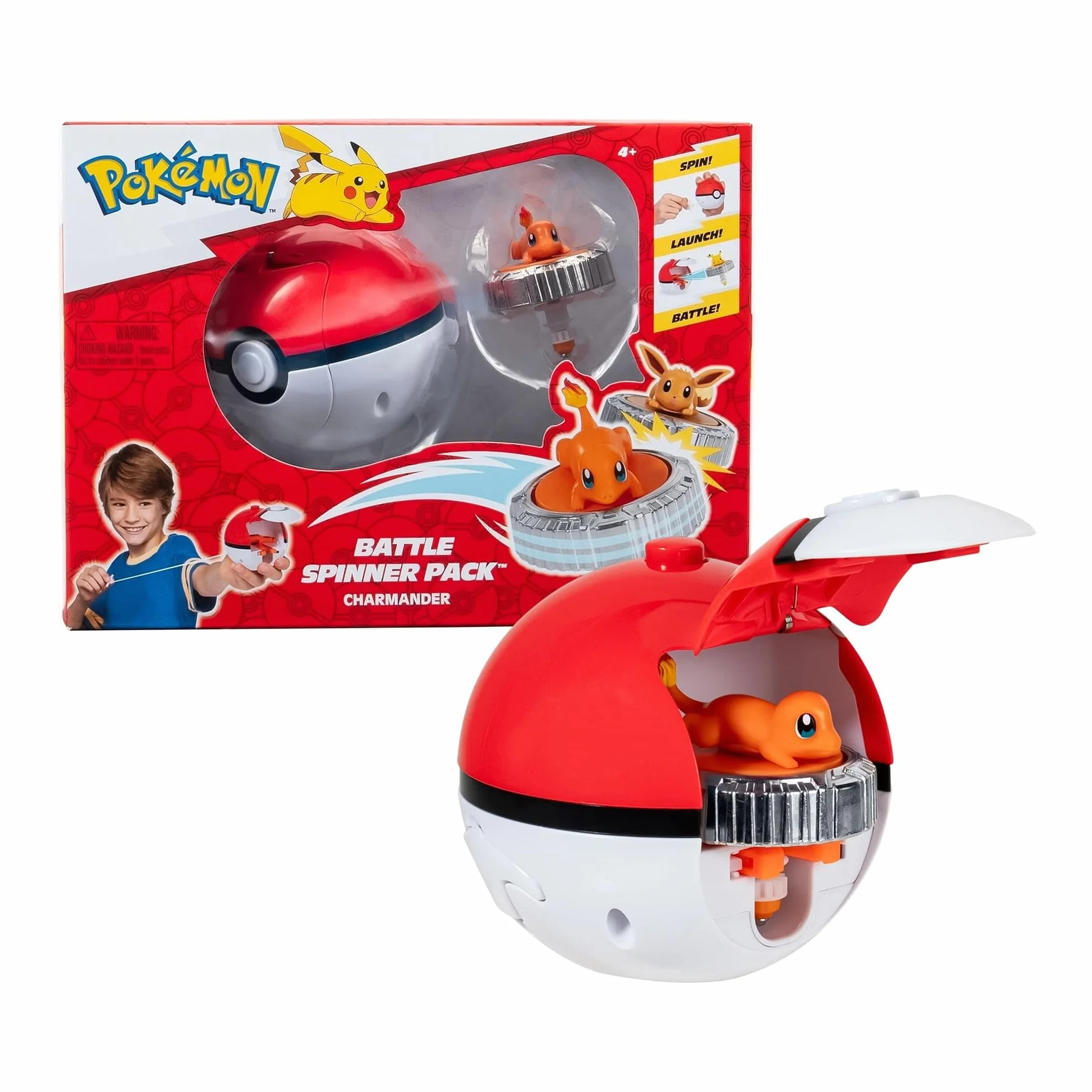 Pokemon Battle Spinner Pack (Charm & Poke Ball)