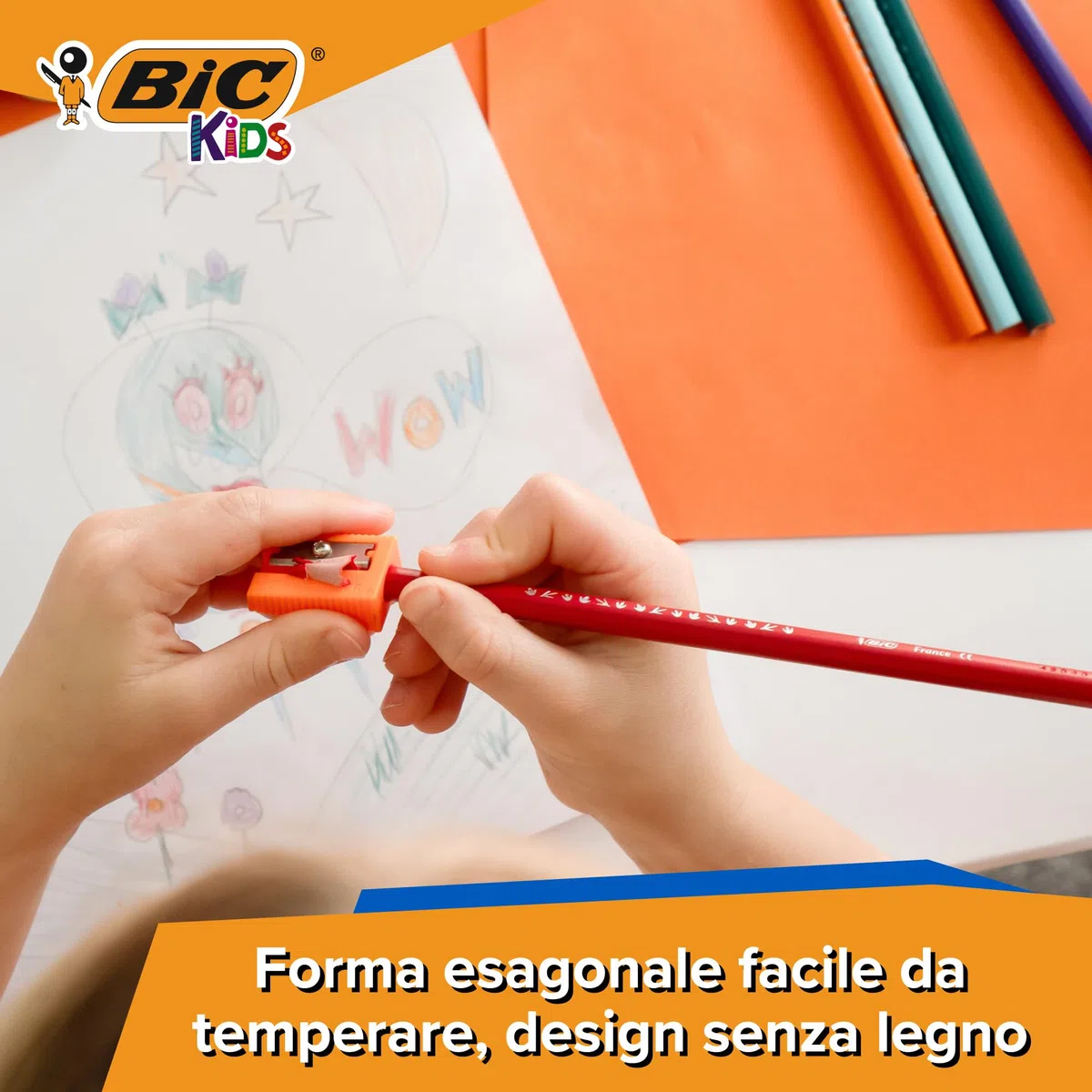 BIC Kids My Colouring Basket, Set Colori per Bambini, 60 Matite Colorate + 60 Pennarelli Colorati, 120 Unità, Idea Regalo, Cancelleria Casa e Scuola