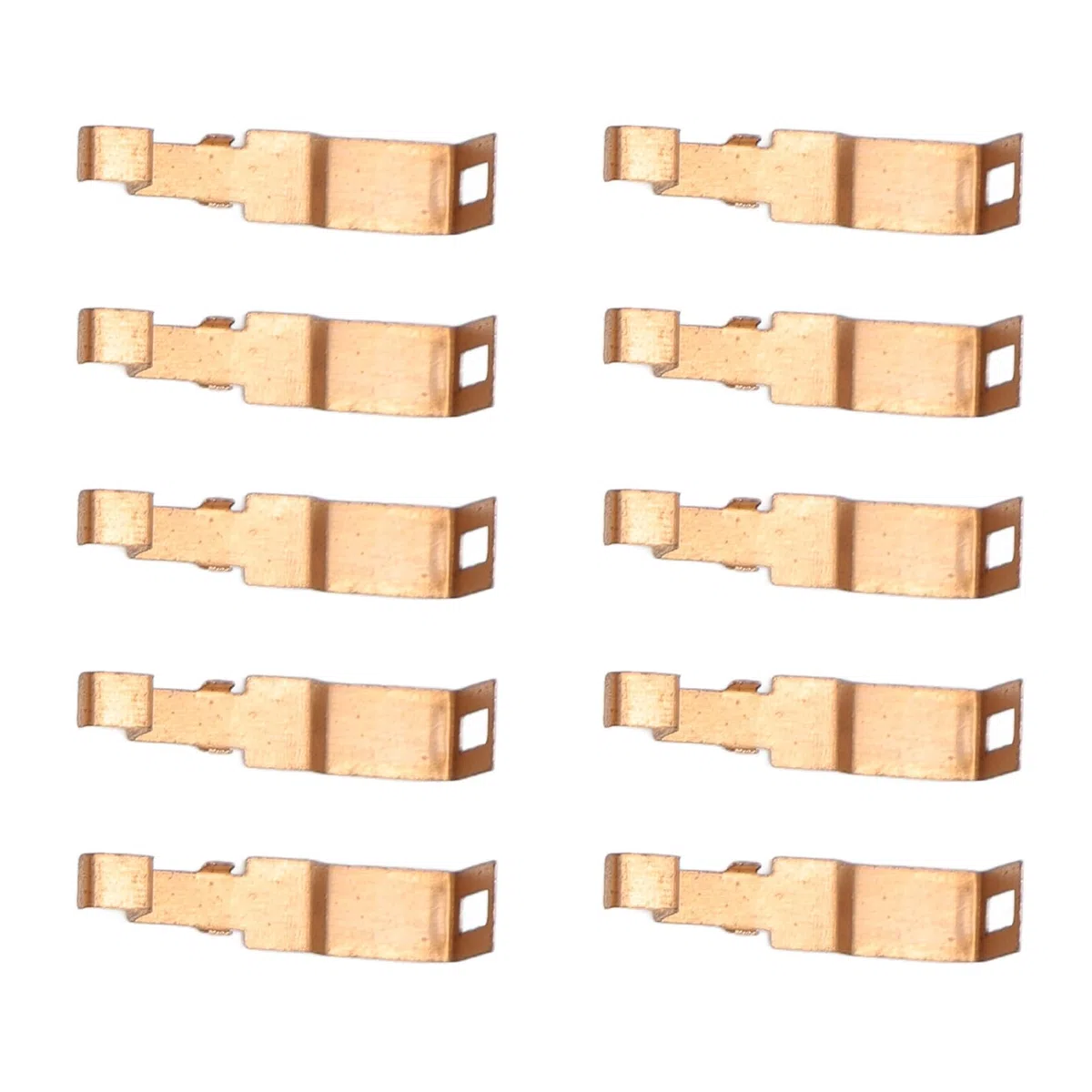 10 pezzi per 440 440x2 Pick Up Shoe Iron Pickup Shoe Set di ricambio per HO Slot Car