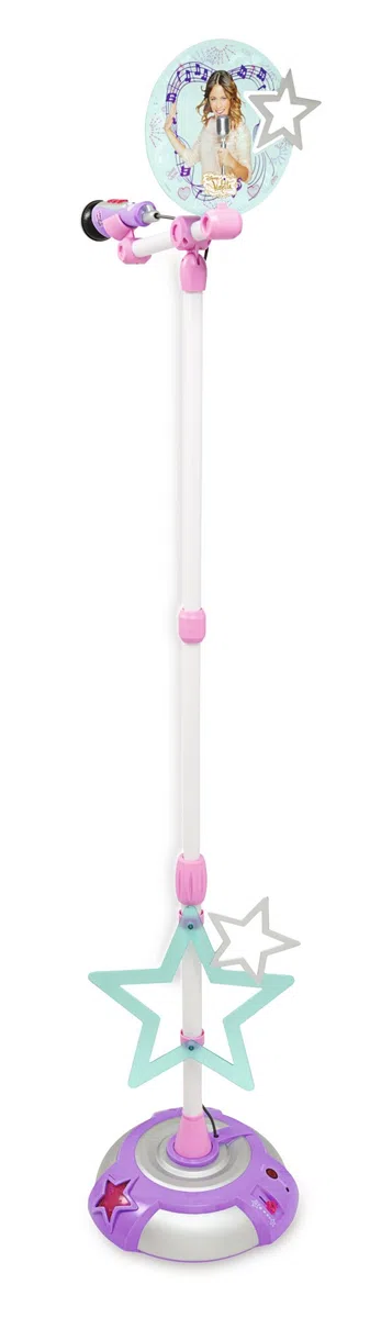 Smoby 7600027223 - Violetta Microfono con Asta