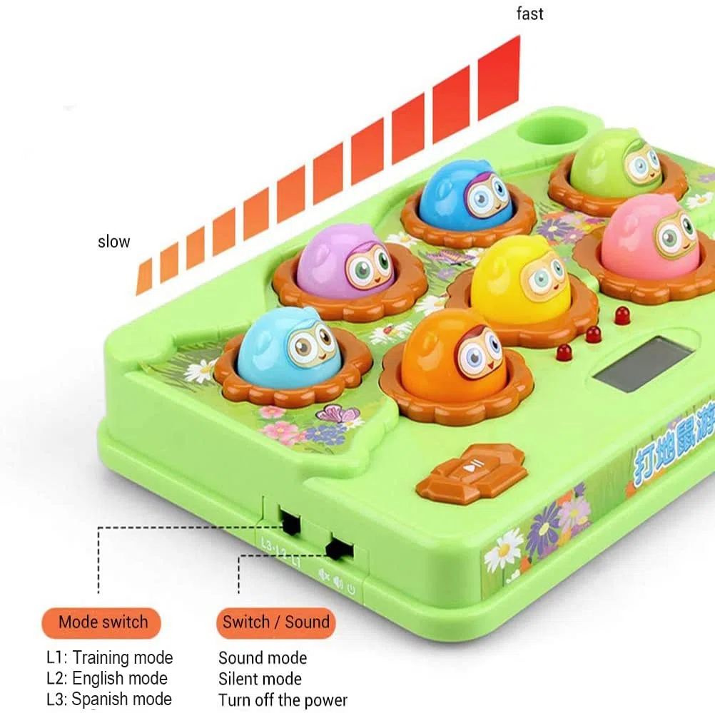 Giocattoli per Bambini Montessori, Giocattolo Abilità Motorie, Giochi di Martellamento Educativi Gioco Interattivo, Divertente Regalo per 3 4 5 6 7 Anni Ragazzo Ragazza Bambina Bambino