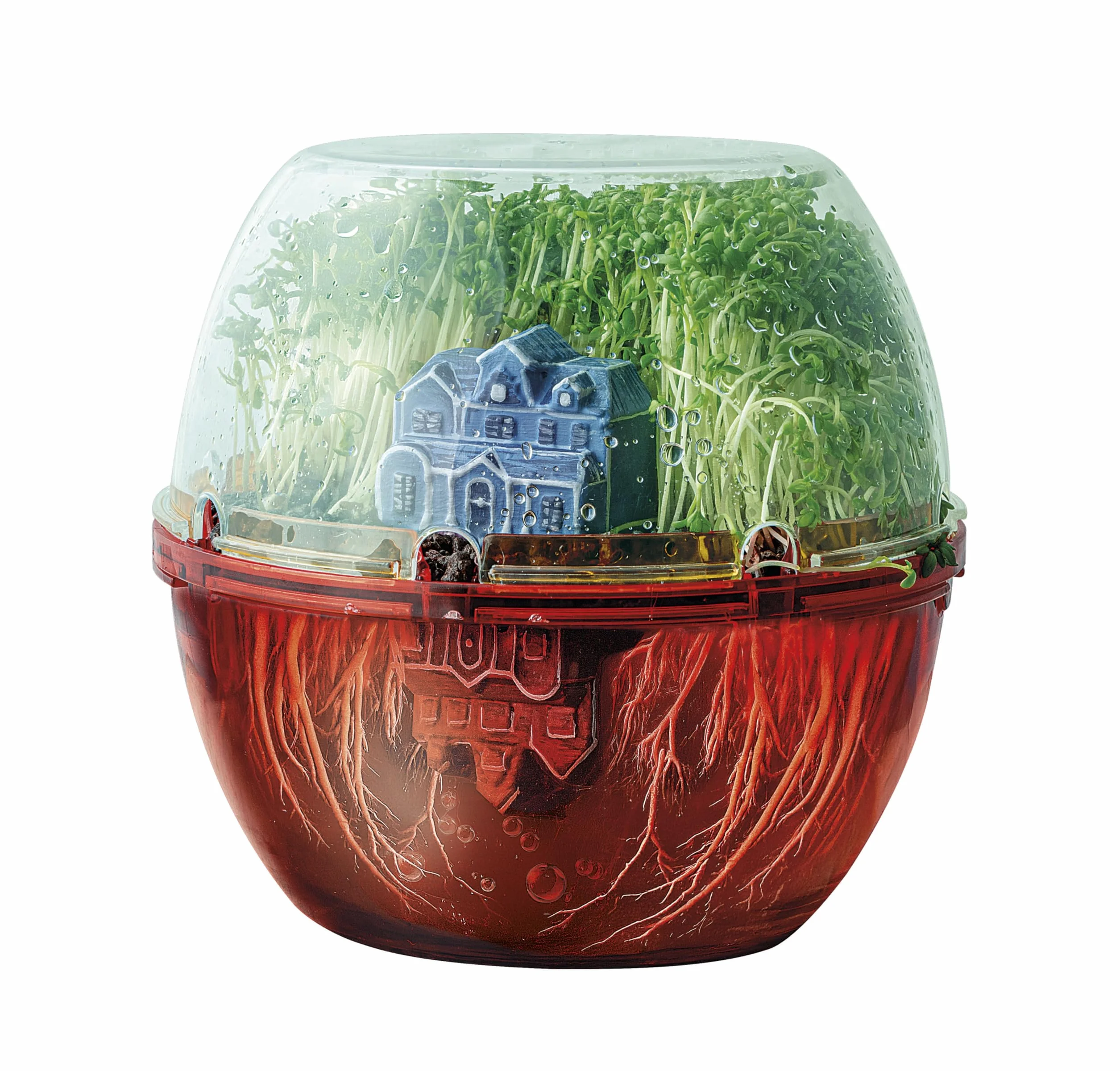 Stranger Things - Terrario - Clementoni - Casa della Creazione di Vecna e il Mondo Sottosopra - Da 8 anni
