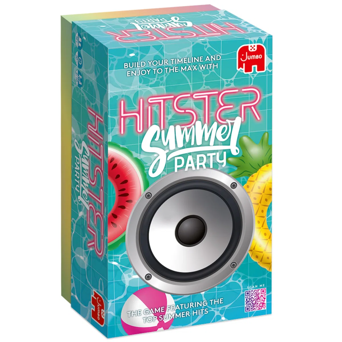 Hitster Summer Party - Gioco da tavolo musicale per feste, carte e quiz per barbecue, appuntamenti e feste in giardino, oltre 300 nuove canzoni - Guess the Song, Year & Artist - Giochi per adulti e