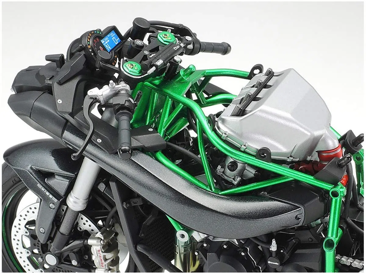 Tamiya 300014136 Kawasaki Scala 1:12 Modello Plastica Kit di Montaggio