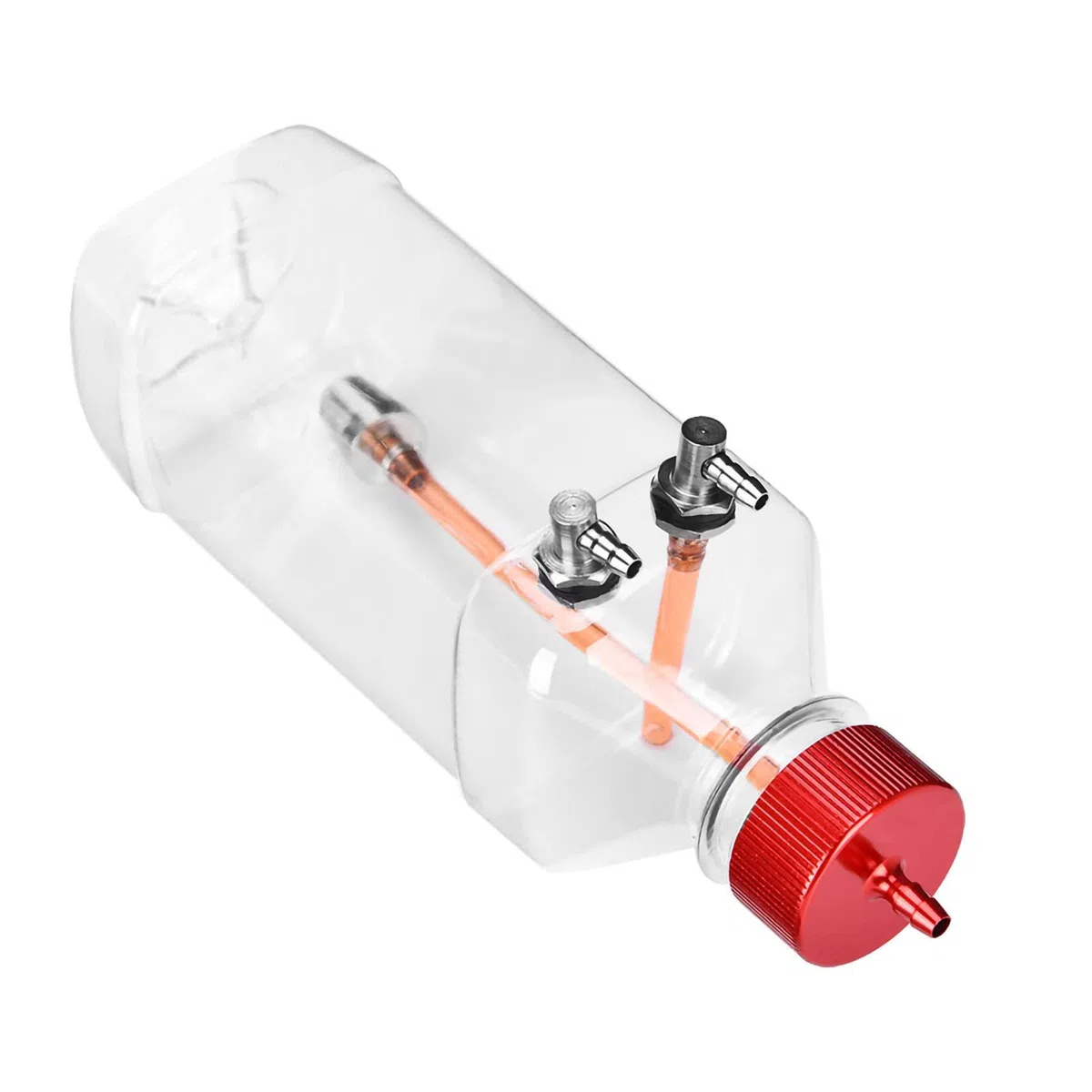 Serbatoio Carburante RC, Serbatoio Carburante Benzina Motore RC Accessori Modello Telecomandato Aereo Telecomandato, 260-1500ml Ingresso 4,5 Mm Uscita 5 Mm Serbatoio Carburante in Plastica(300 ml)