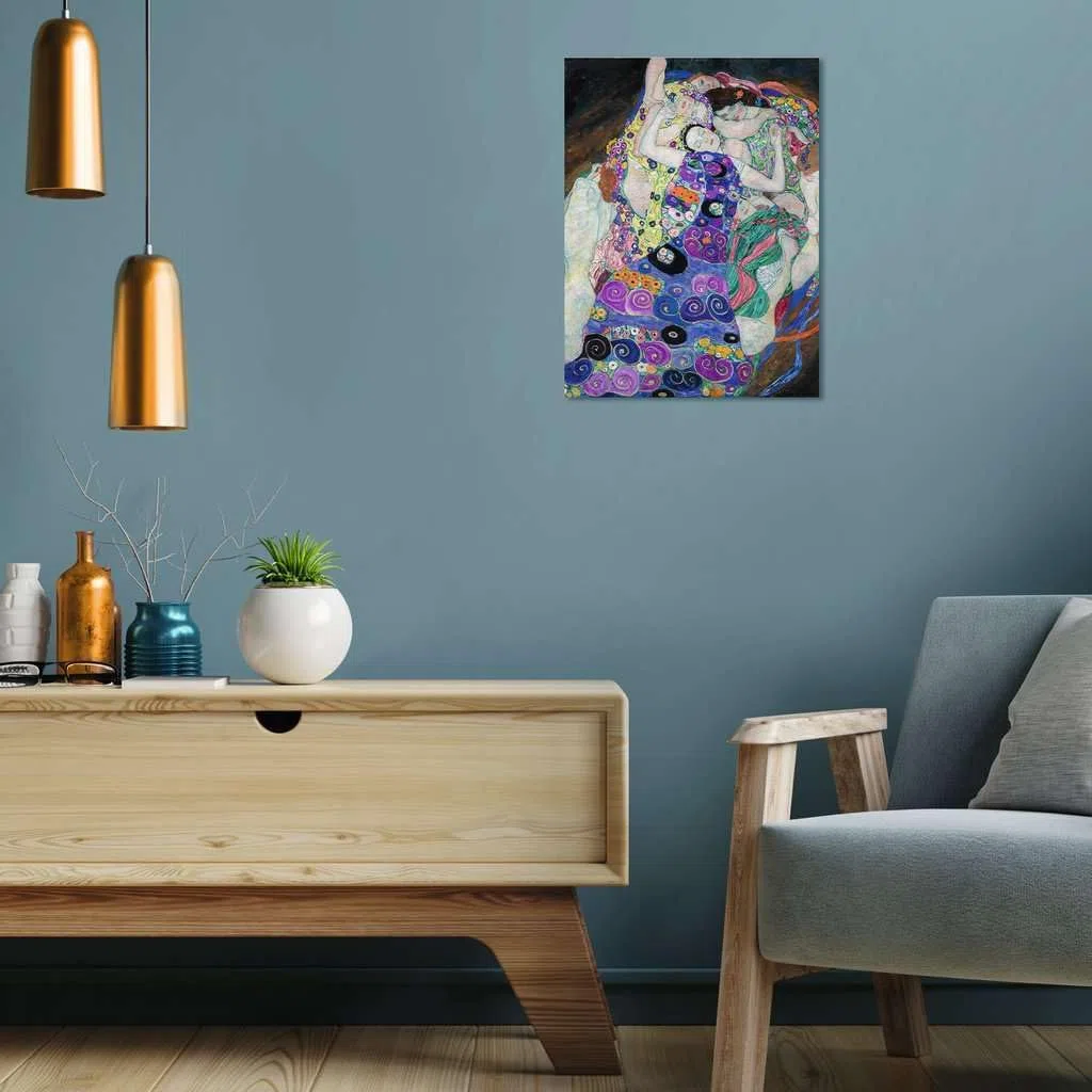 Ravensburger CreArt: Klimt La vergine – Dipingere con i Numeri Adulti, Attività Creativa e Rilassante, Kit Pittura con Pennello e Colori Inclusi, 30 x 40 cm, Idee Regalo