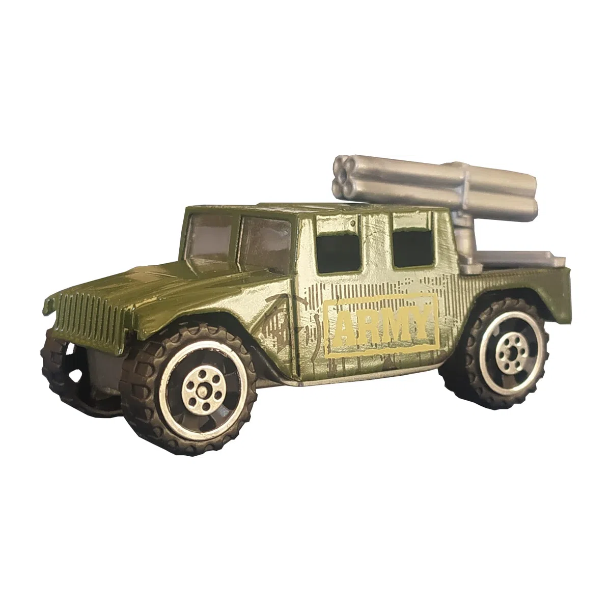 RECIÉNACIDOS Veicolo Militare Giocattolo per Bambini 3, 4, 5 e 6 Anni [5 Pezzi], Auto Militari Giocattolo, Elicottero, Jeep, Serbatoio, Fuoristrada per Bambini (Militare)