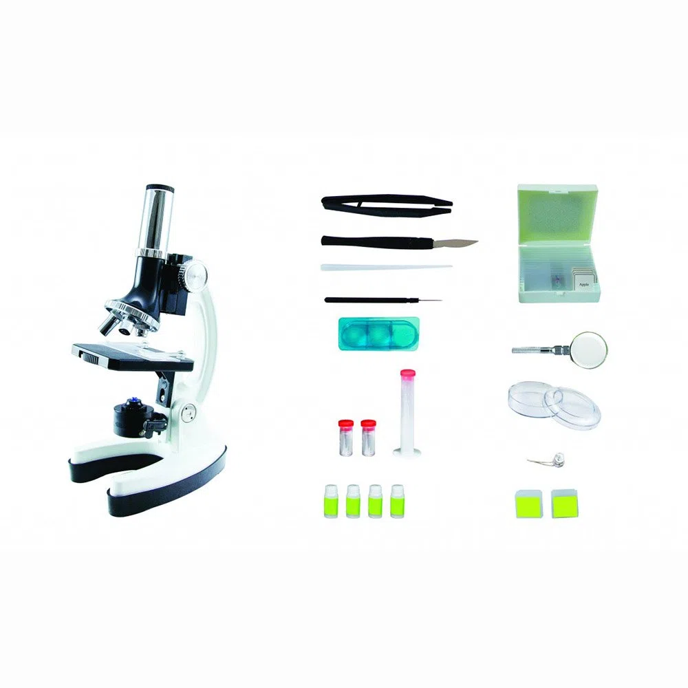 Celestron CM44120 Kit Microscopio Biologico in Valigetta, 28 Pezzi, Multicolore