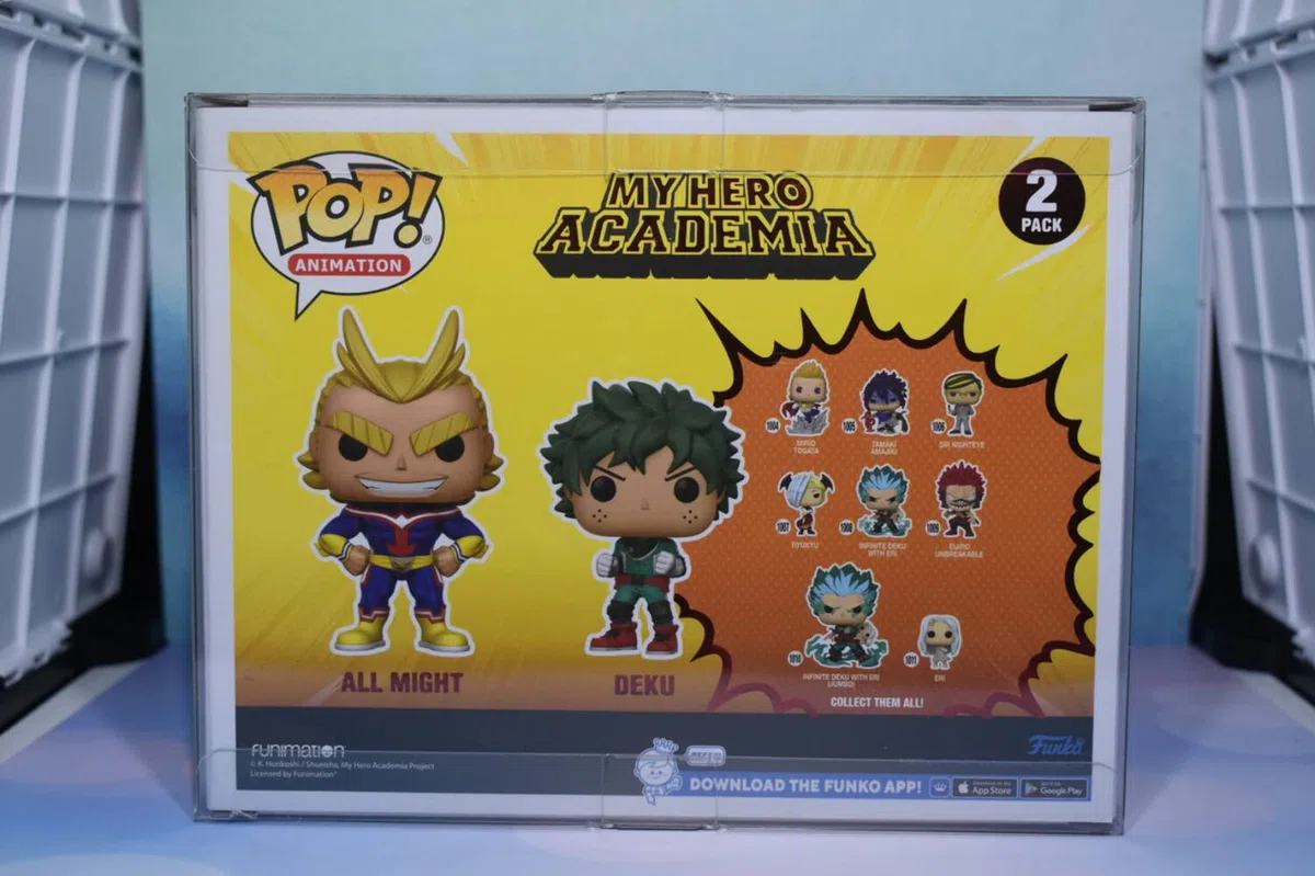 POP! Animation All Might & Deku Confezione da 2 My Hero Academia Esclusiva