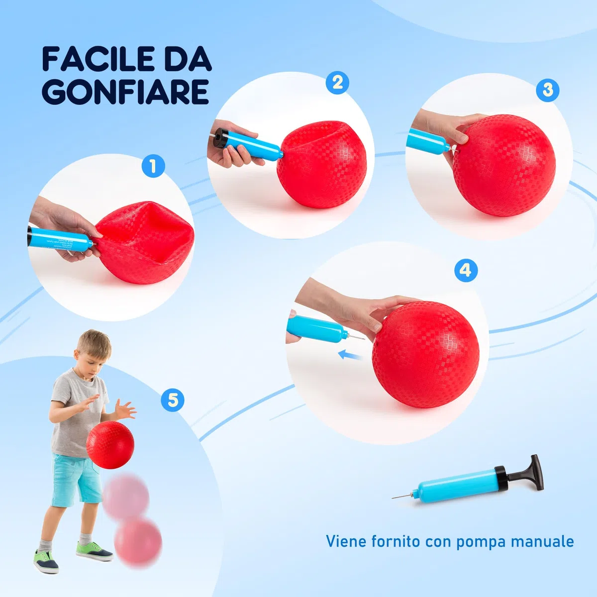 U&C Planet Confezione da 6/12 palloni da gioco da 8,5 pollici Set di palloni da calcio Palla prigioniera con pompa Gaga Ball Pallamano Soft Boucy Balls Bambini Palle arcobaleno
